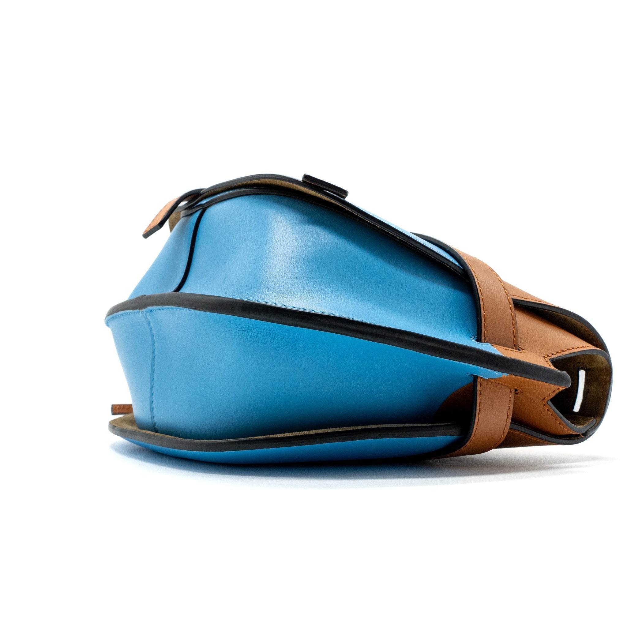 loewe-gate-bag-leather-blue-brown-ghw