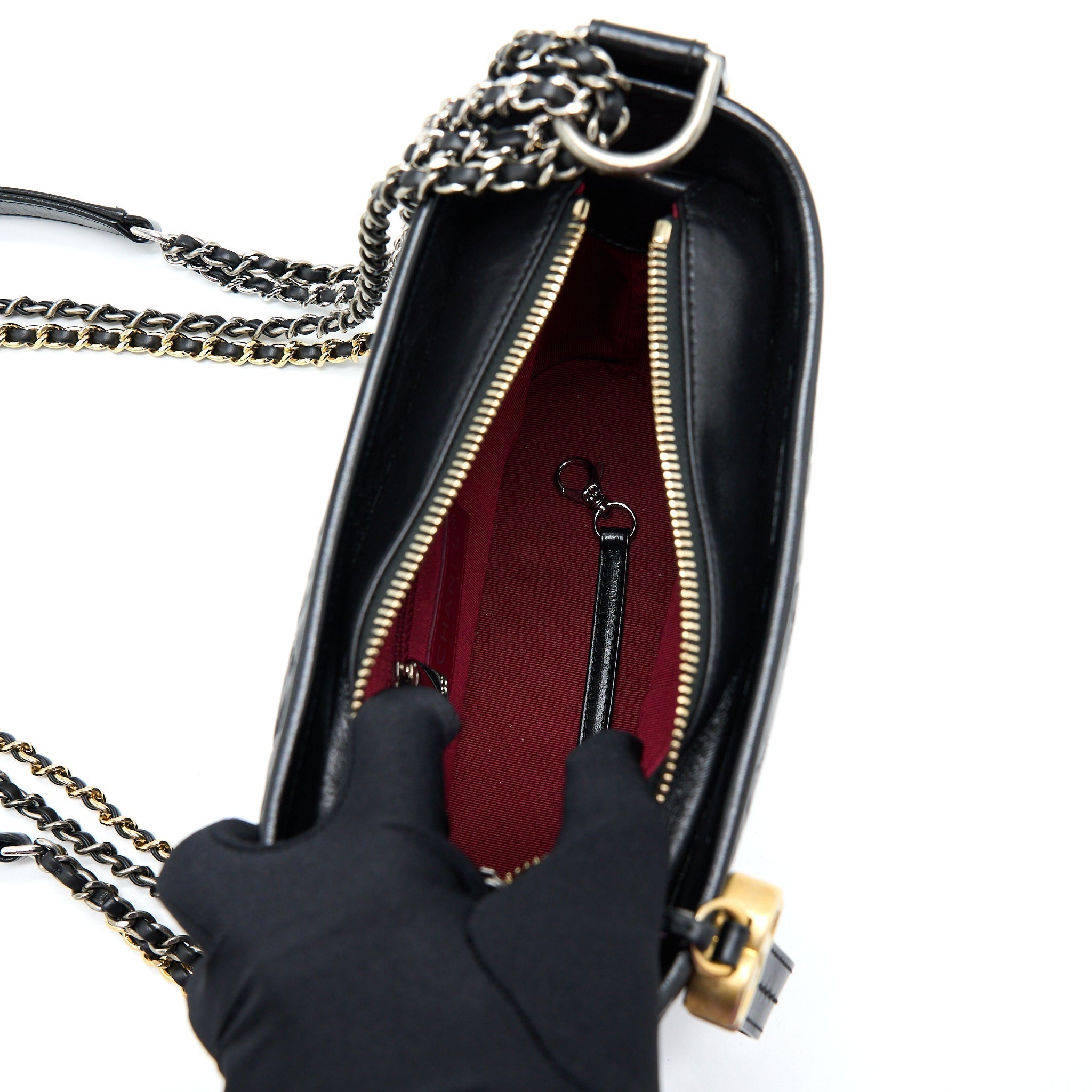 chanel-small-gabrielle-hobo-bag-calfskin-black-with-multicolour-hardware