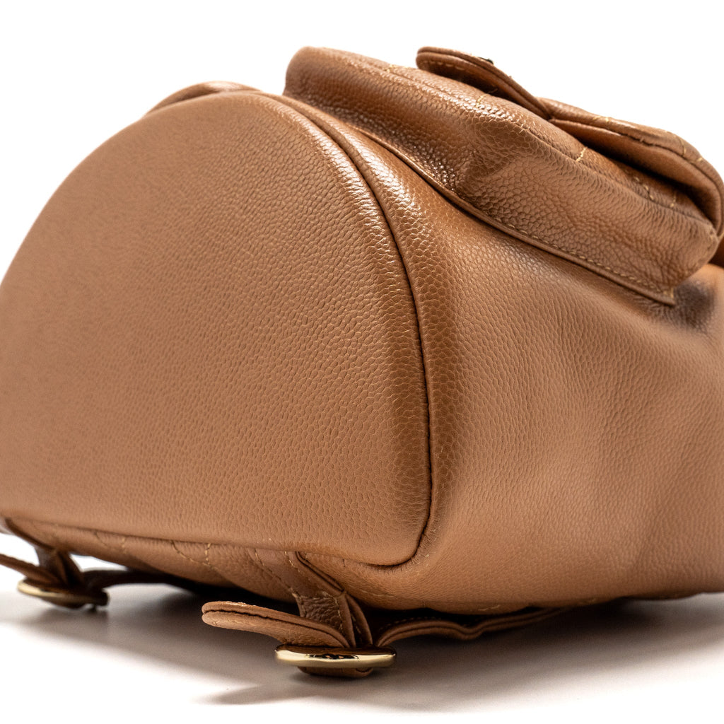 chanel-triple-pack-backpack-caviar-caramel-lghw-microchip