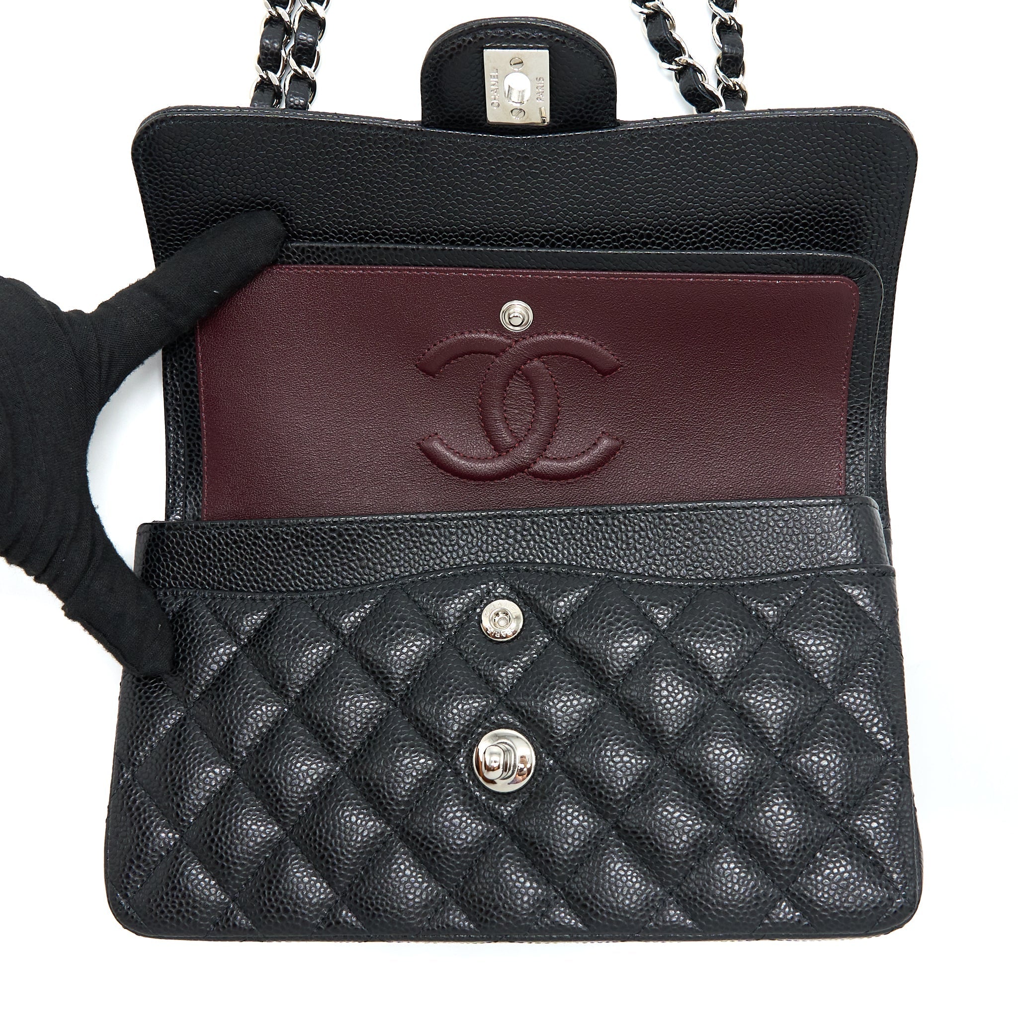 chanel-small-classic-flap-bag-caviar-black-shw-1