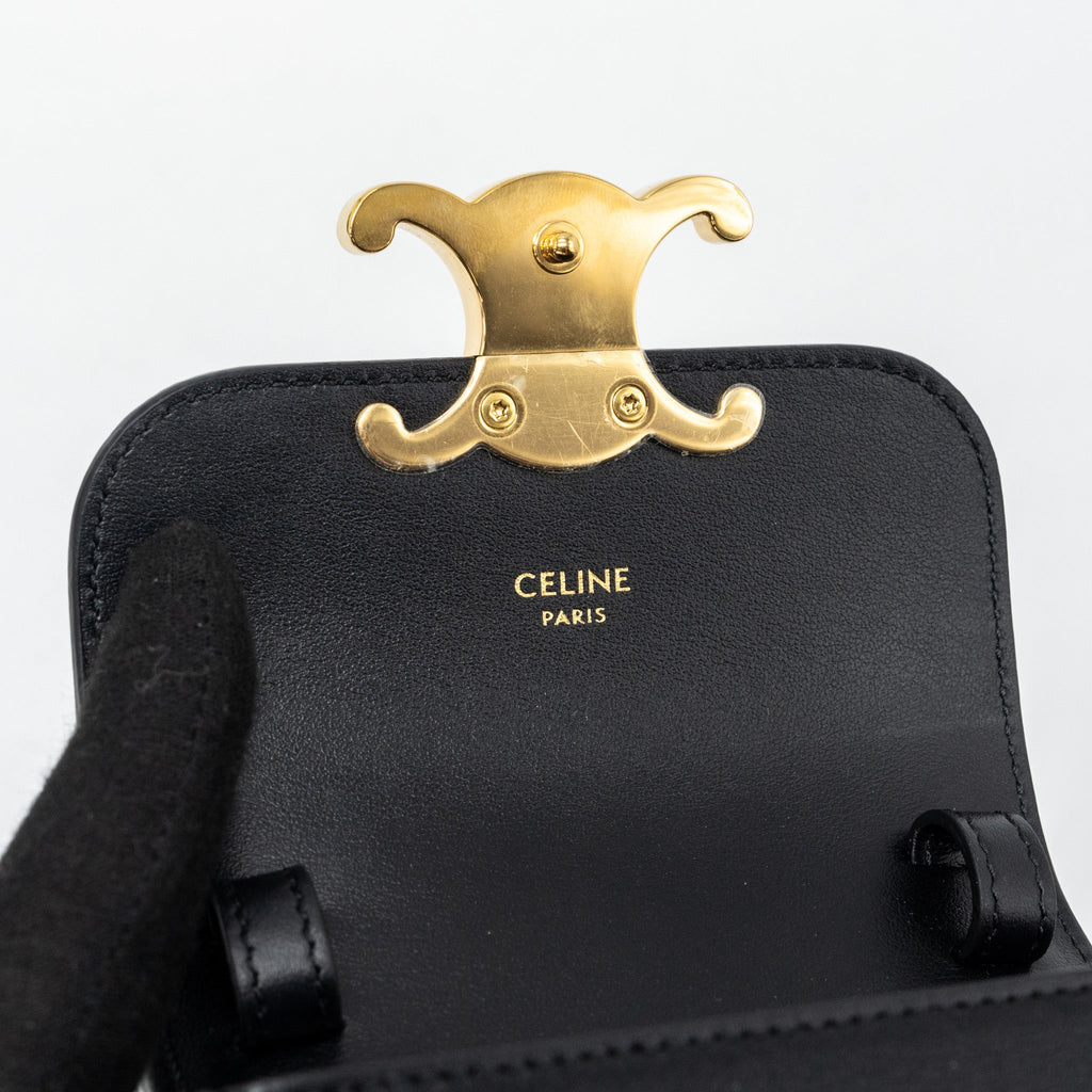 celine-mini-claude-shiny-calfskin-black-ghw