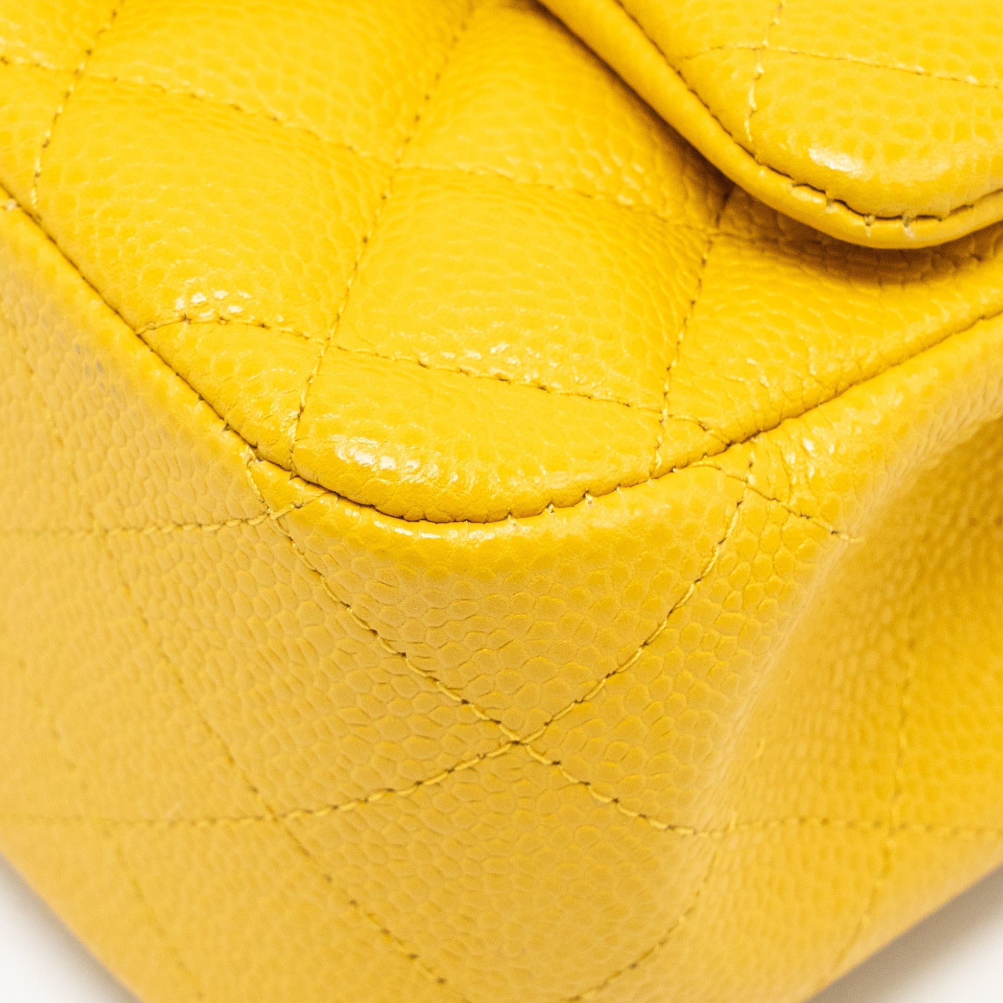 chanel-classic-mini-square-flap-bag-caviar-yellow-lghw