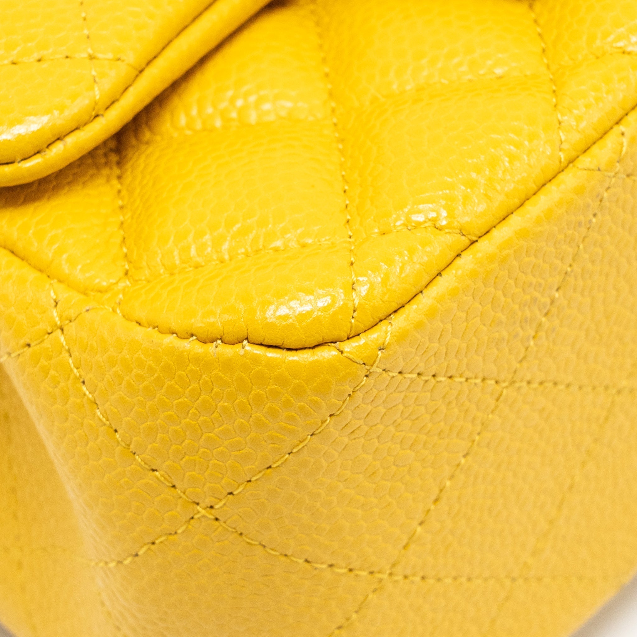 chanel-classic-mini-square-flap-bag-caviar-yellow-lghw
