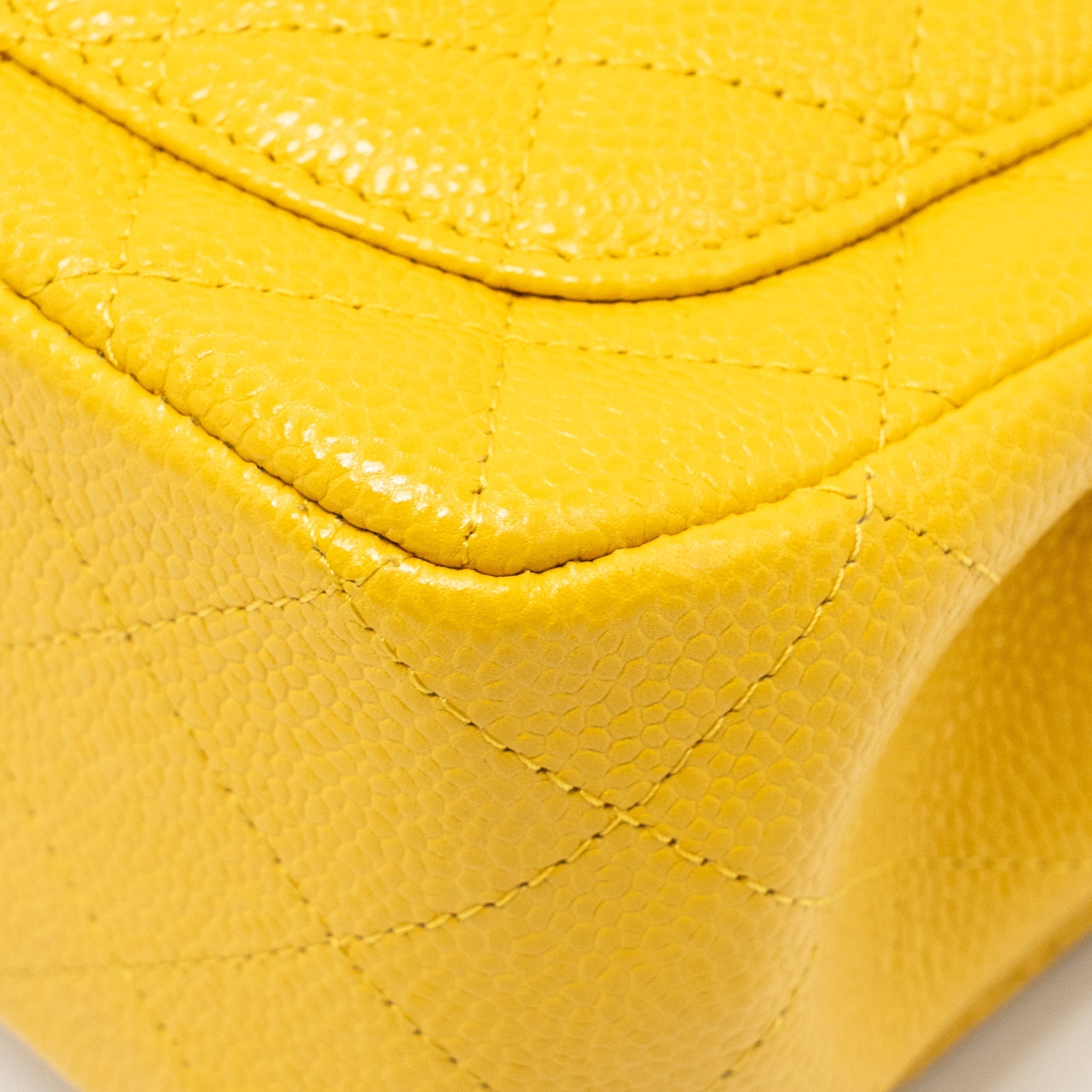 chanel-classic-mini-square-flap-bag-caviar-yellow-lghw
