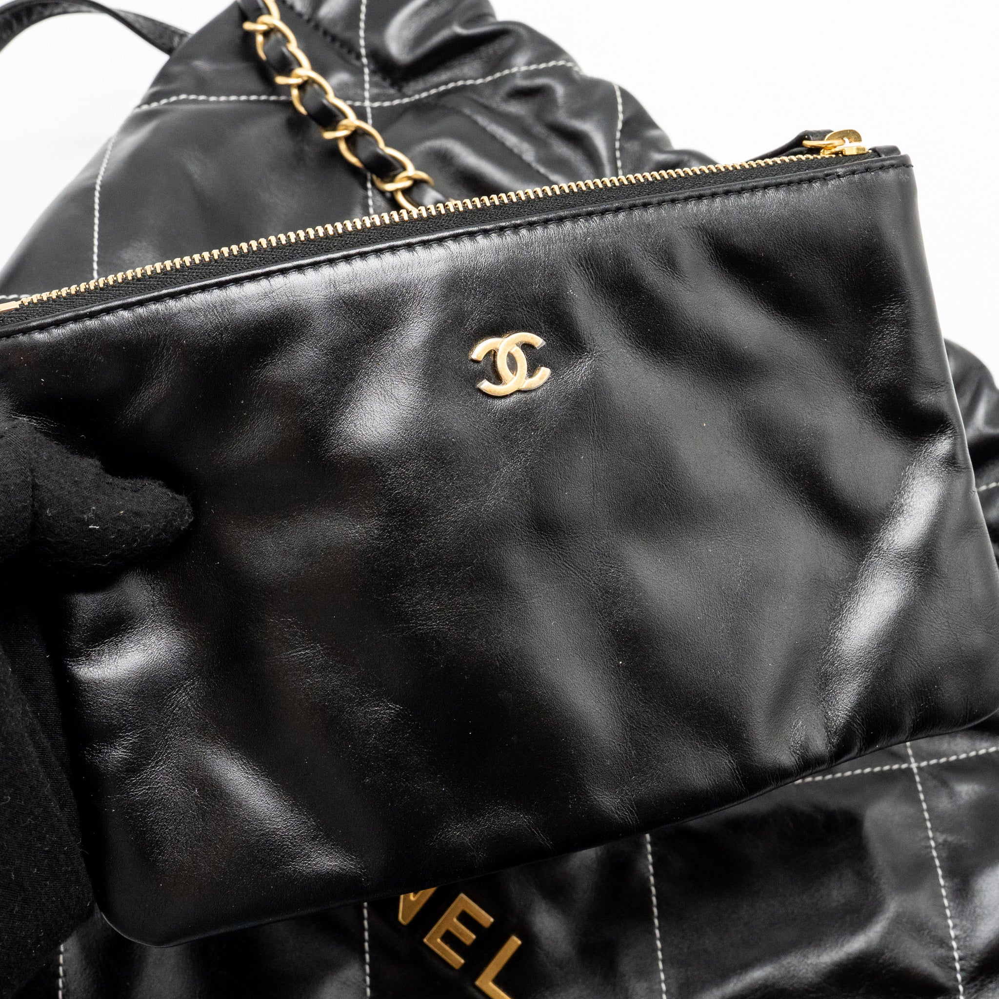 chanel-small-22-bag-white-stitching-calfskin-black-ghw-microchip