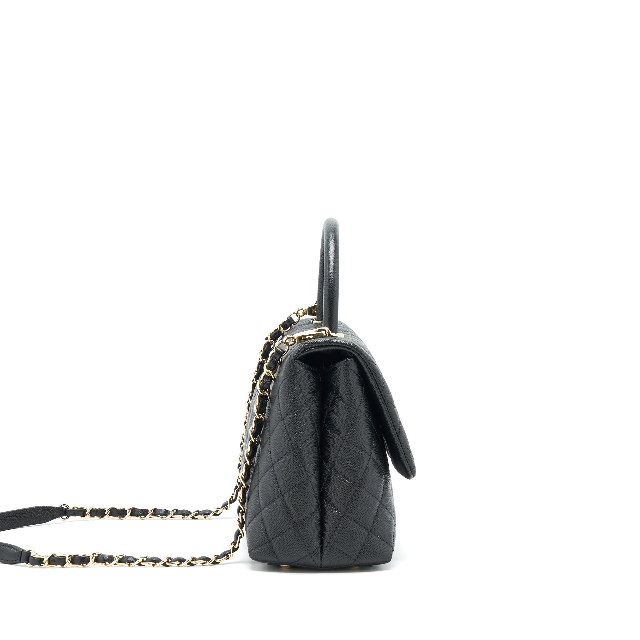 chanel-medium-coco-handle-caviar-black-lghw
