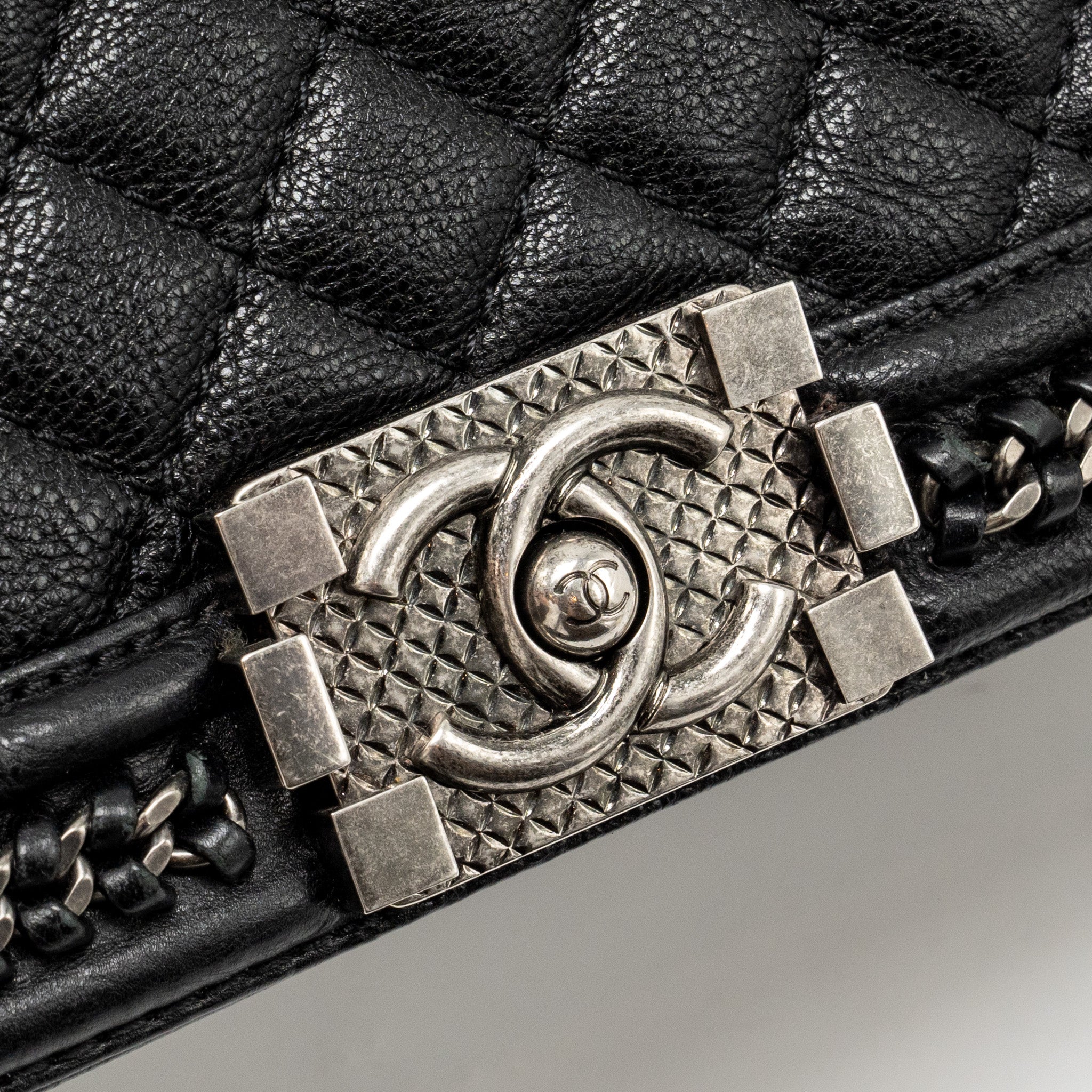 chanel-top-handle-boy-bag-limited-edition-grained-calfskin-black-ruthenium-silver-hardware-copy