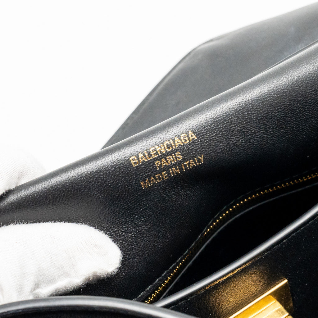 balenciaga-medium-rodeo-handbag-smooth-calfskin-black-ghw-copy
