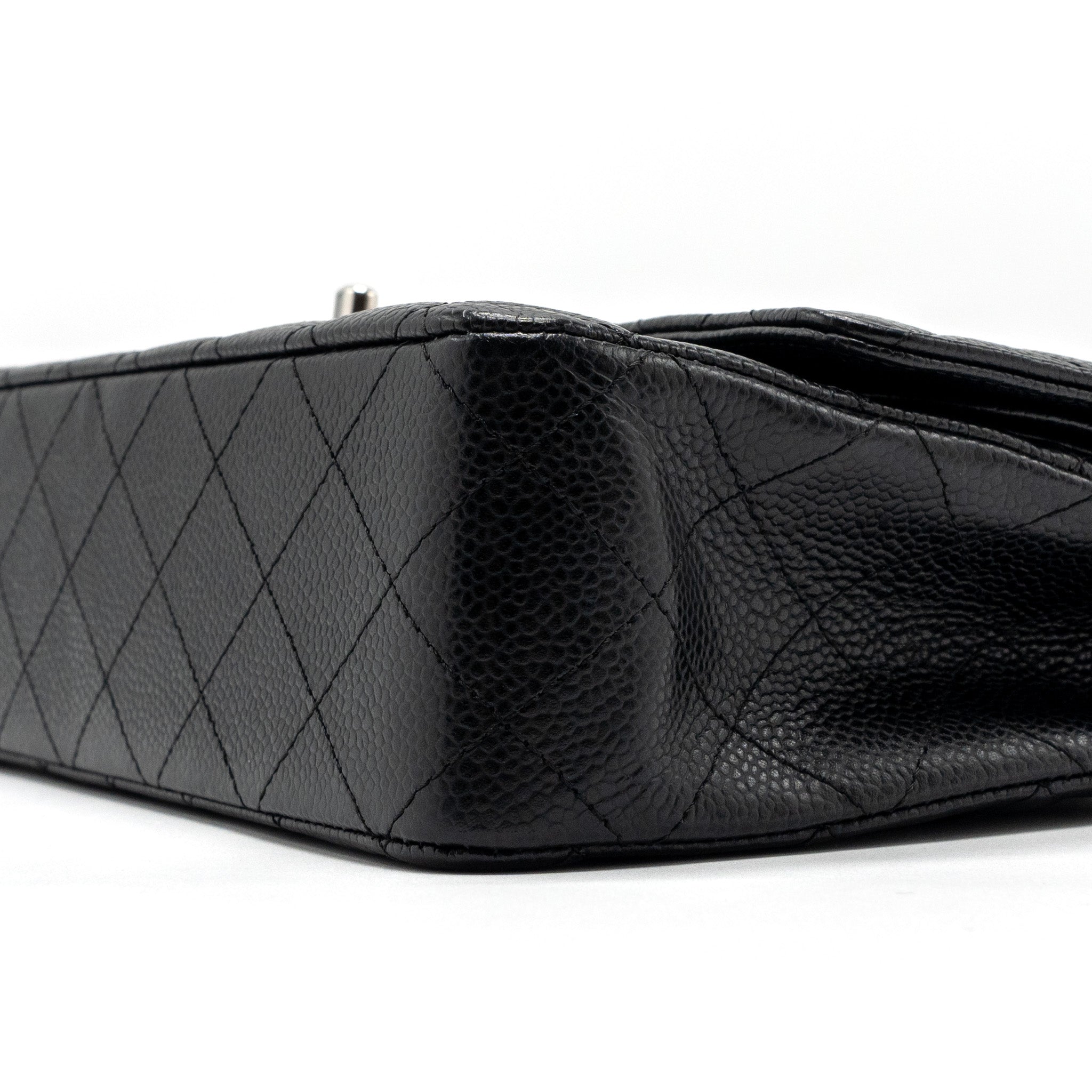 chanel-medium-classic-double-flap-bag-caviar-black-shw-4