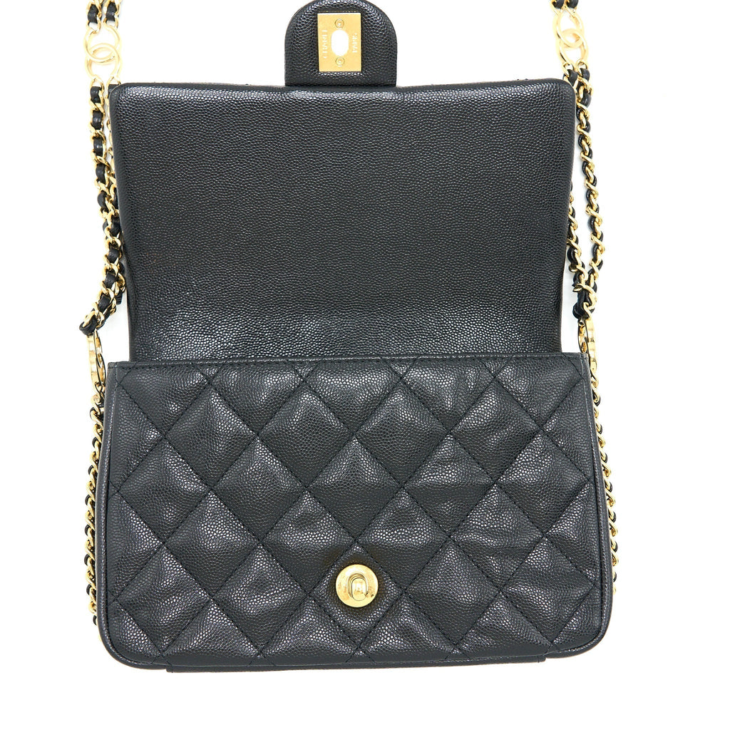 chanel-23c-mini-flap-bag-with-cc-logo-chain-grained-calfskin-black-ghw-microchip