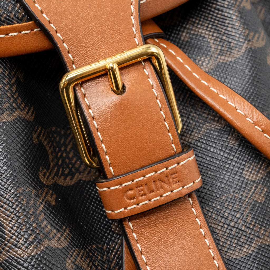 celine-mini-backpack-folco-triomphe-canvas-calfskin-tan-ghw