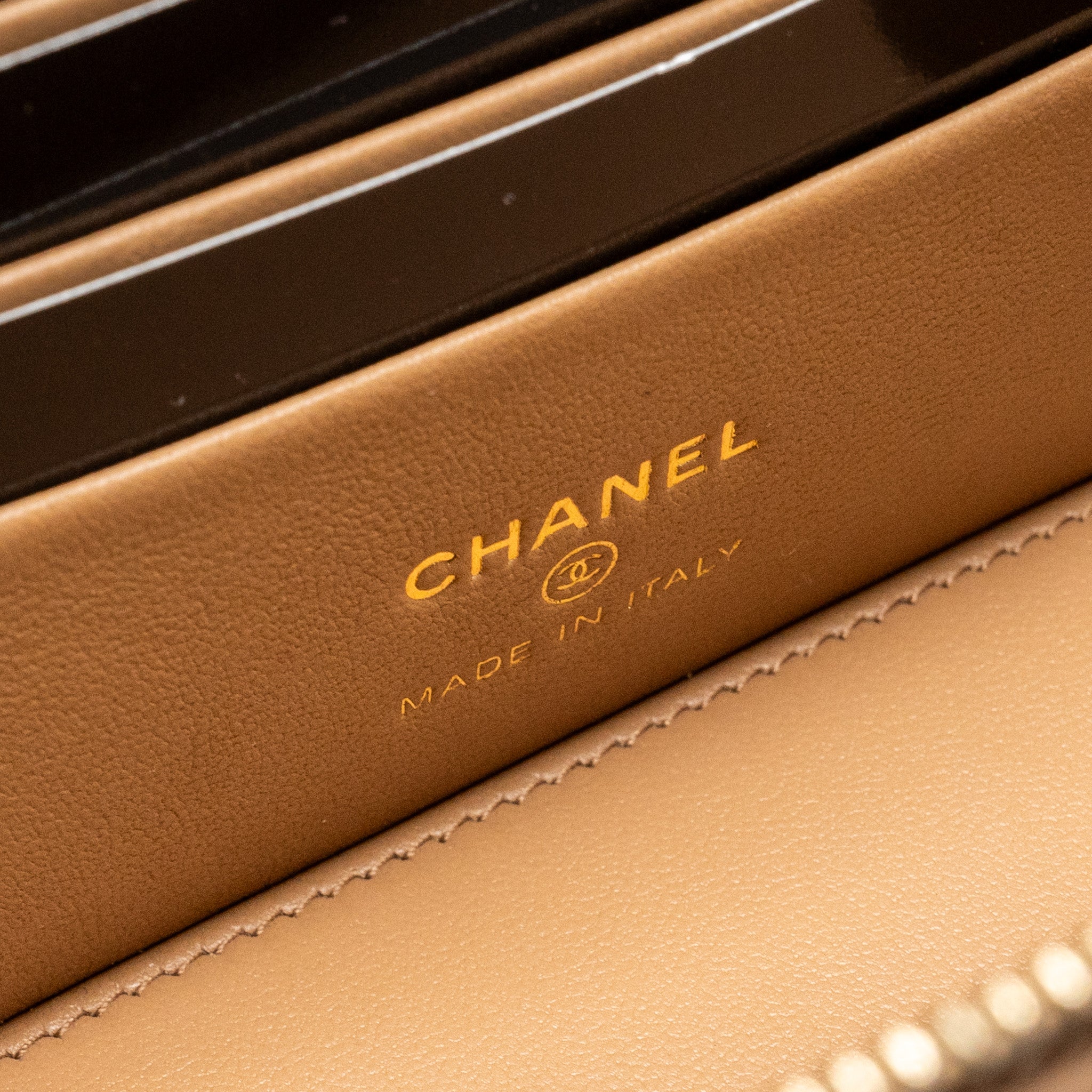 chanel-gold-pillar-long-vanity-case-with-adjustable-chain-lambskin-dark-beigemicrochip