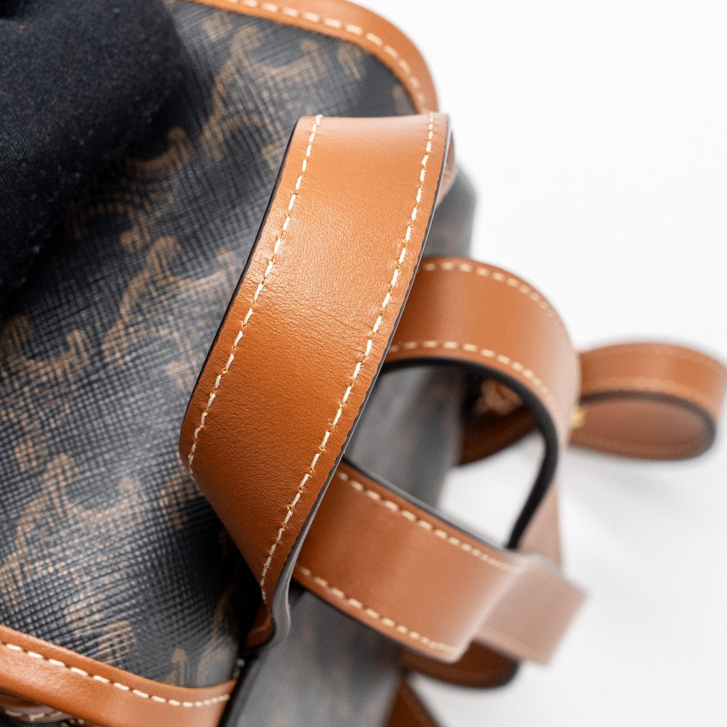 celine-mini-backpack-folco-triomphe-canvas-calfskin-tan-ghw