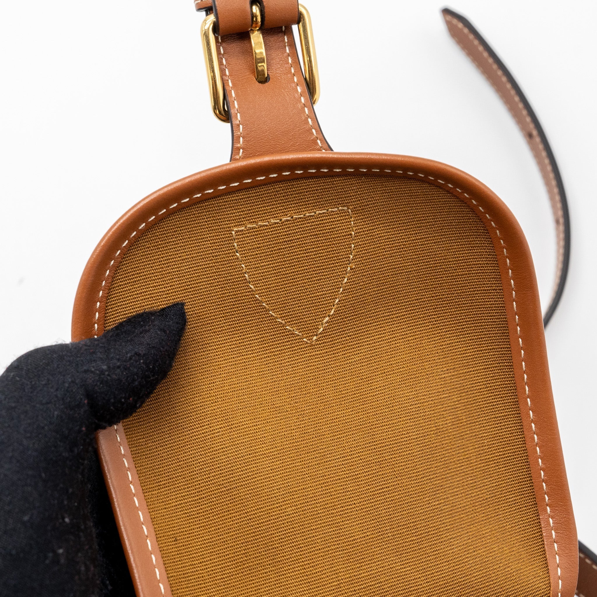 celine-mini-backpack-folco-triomphe-canvas-calfskin-tan-ghw