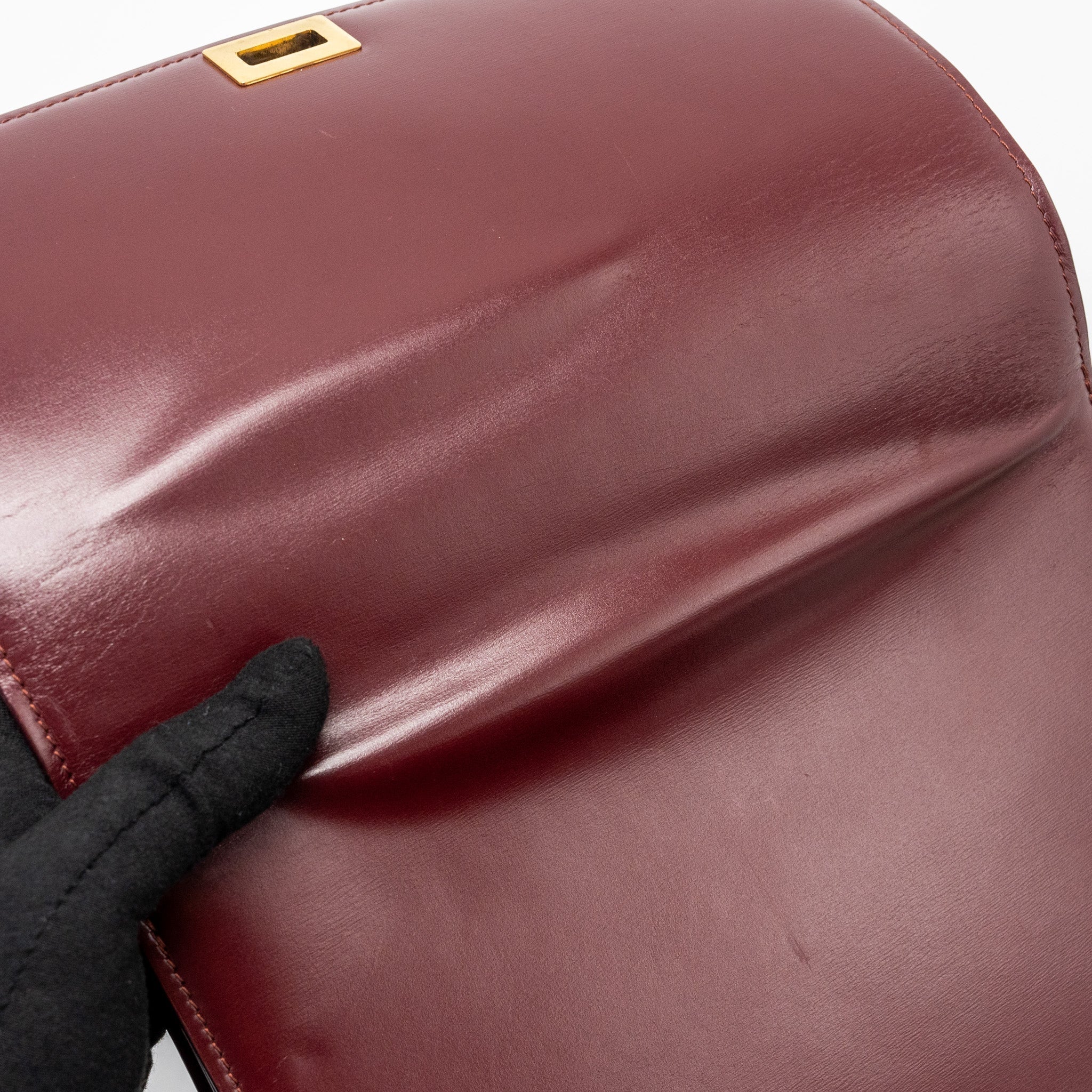 celine-medium-classic-box-bag-calfskin-dark-red-ghw-1