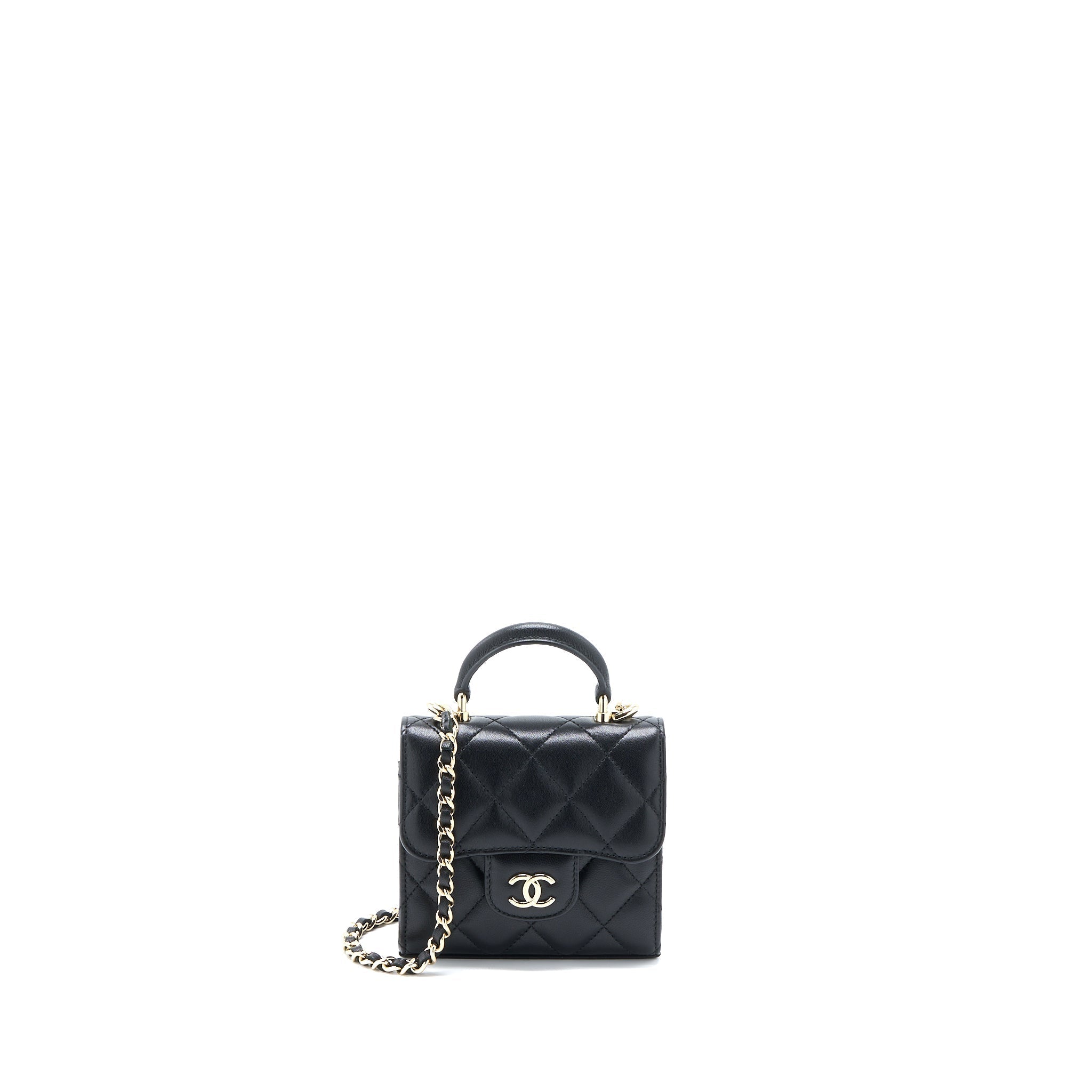 chanel-top-handle-mini-flap-chain-bag-lambskin-black-lghw