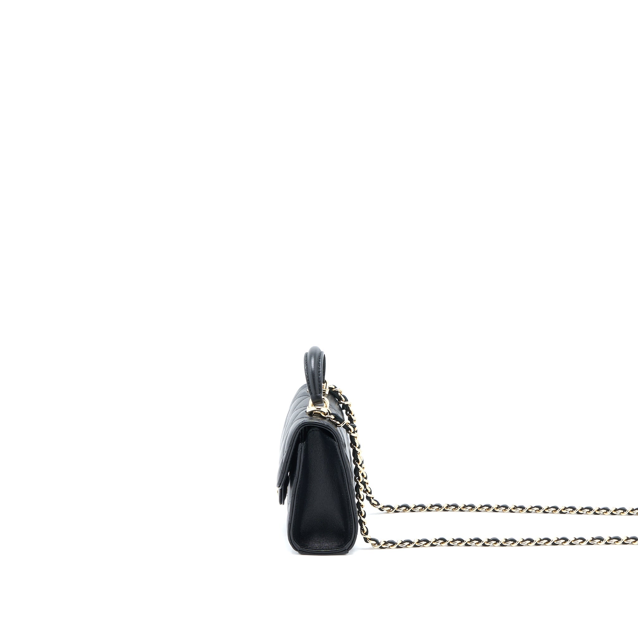 chanel-top-handle-mini-flap-chain-bag-lambskin-black-lghw