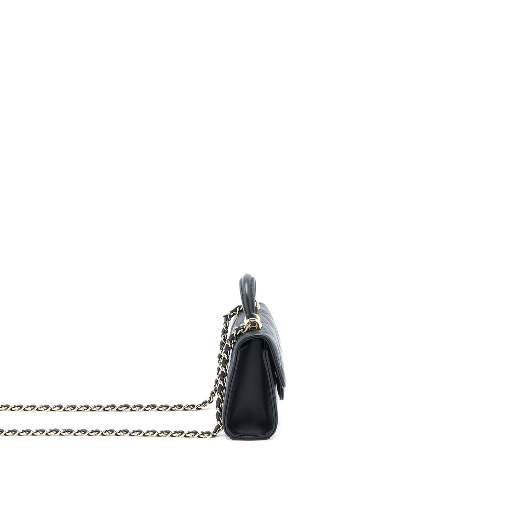 chanel-top-handle-mini-flap-chain-bag-lambskin-black-lghw