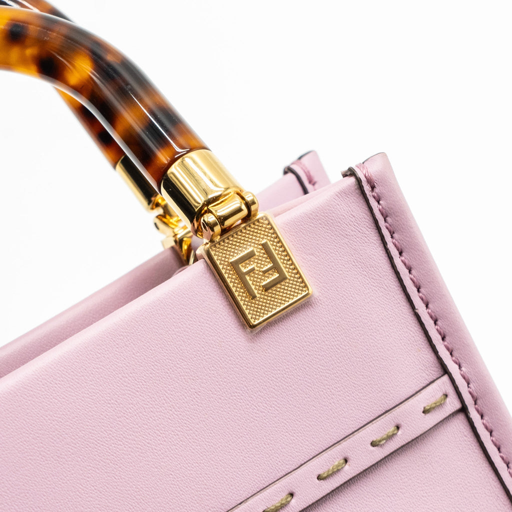 fendi-mini-sunshine-shopper-bag-leather-pink-ghw