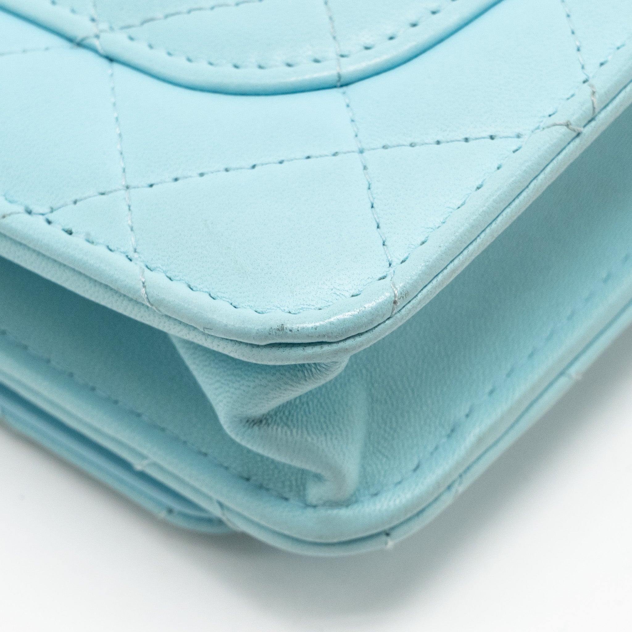 chanel-classic-wallet-on-chain-lambskin-light-blue-shw-1