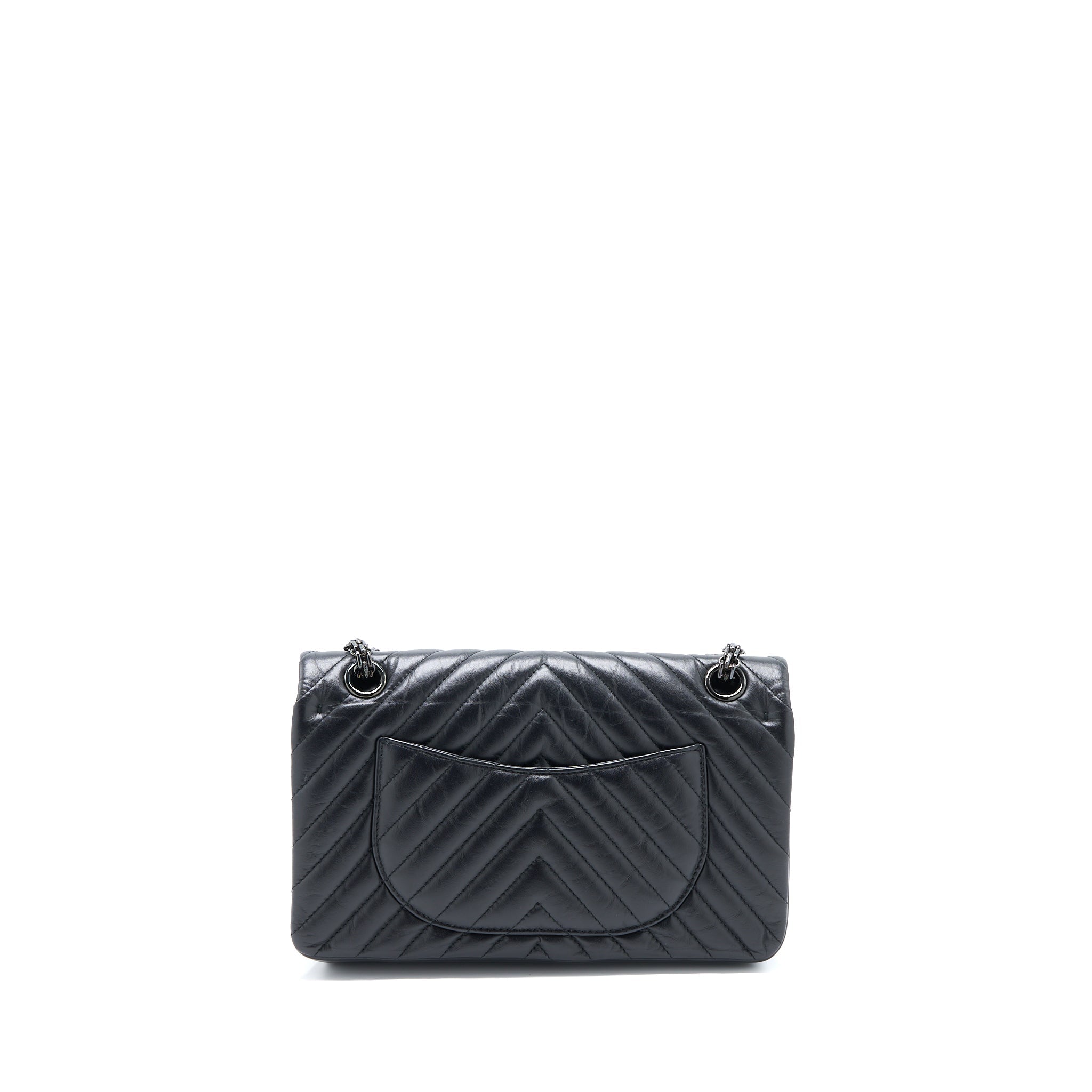 chanel-2-55-reissue-small-double-flap-bag-chevron-aged-calfskin-black-with-black-hardware
