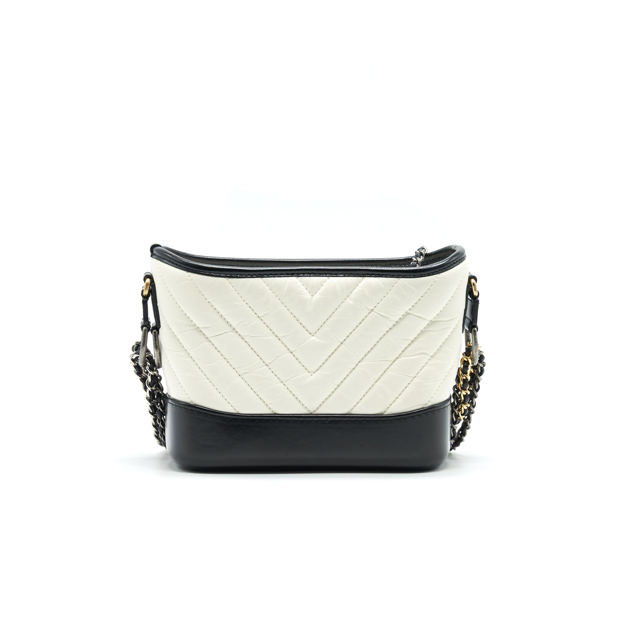 chanel-chevron-small-gabrielle-hobo-bag-white-black