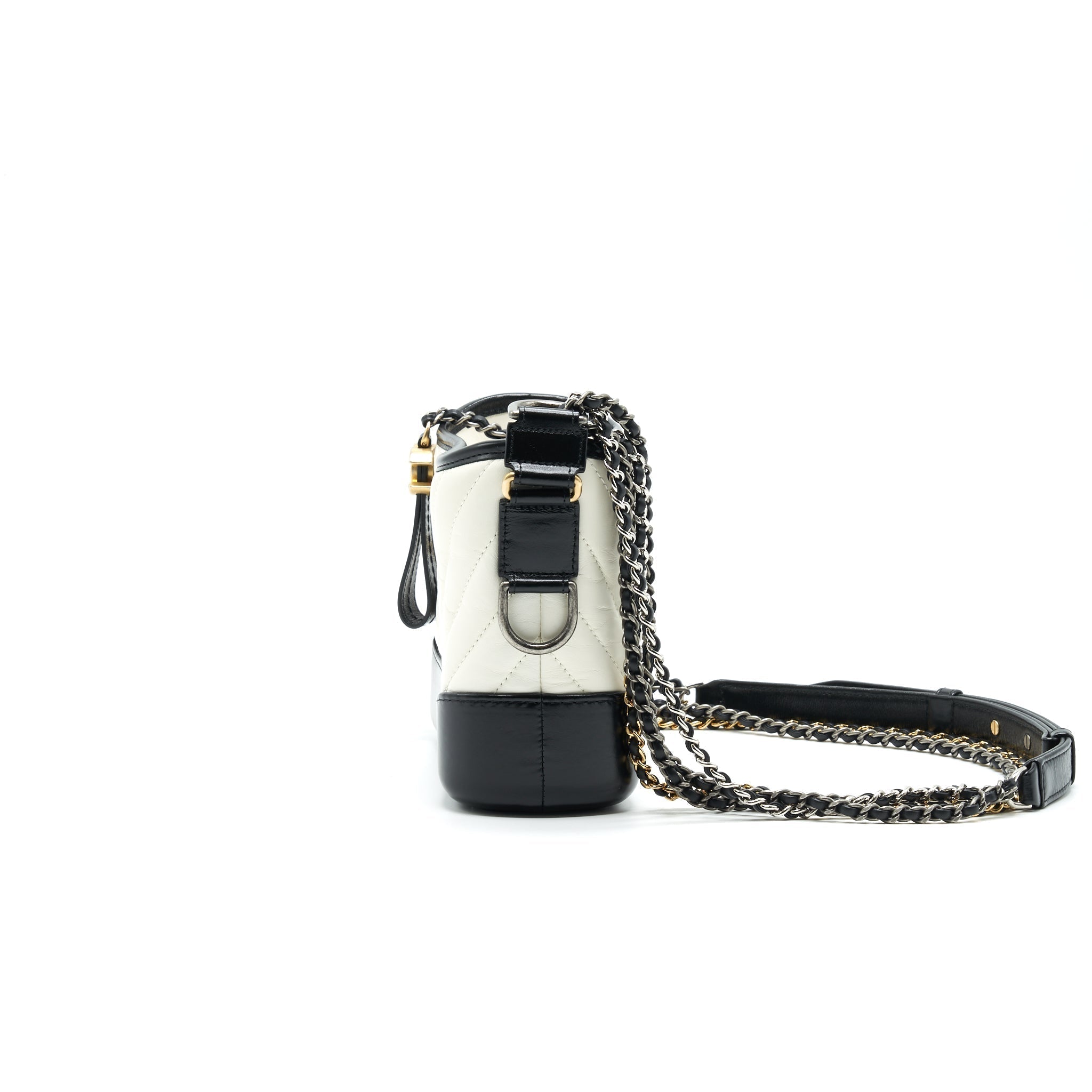 chanel-chevron-small-gabrielle-hobo-bag-white-black
