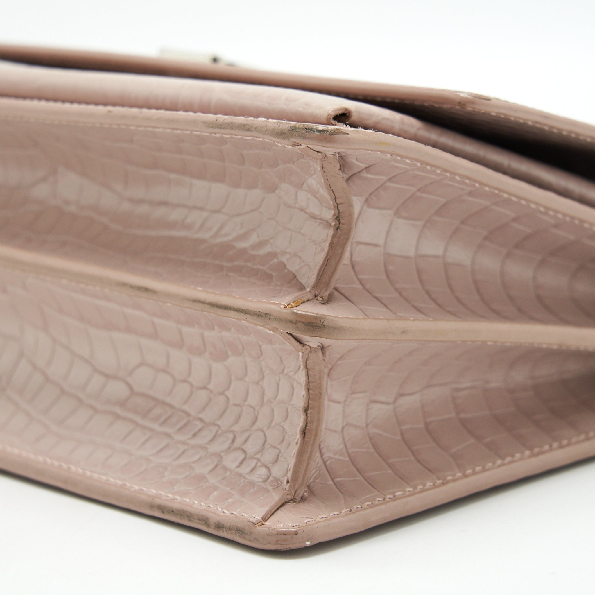 saint-laurent-sunset-bag-crocodile-embossed-pink-shw