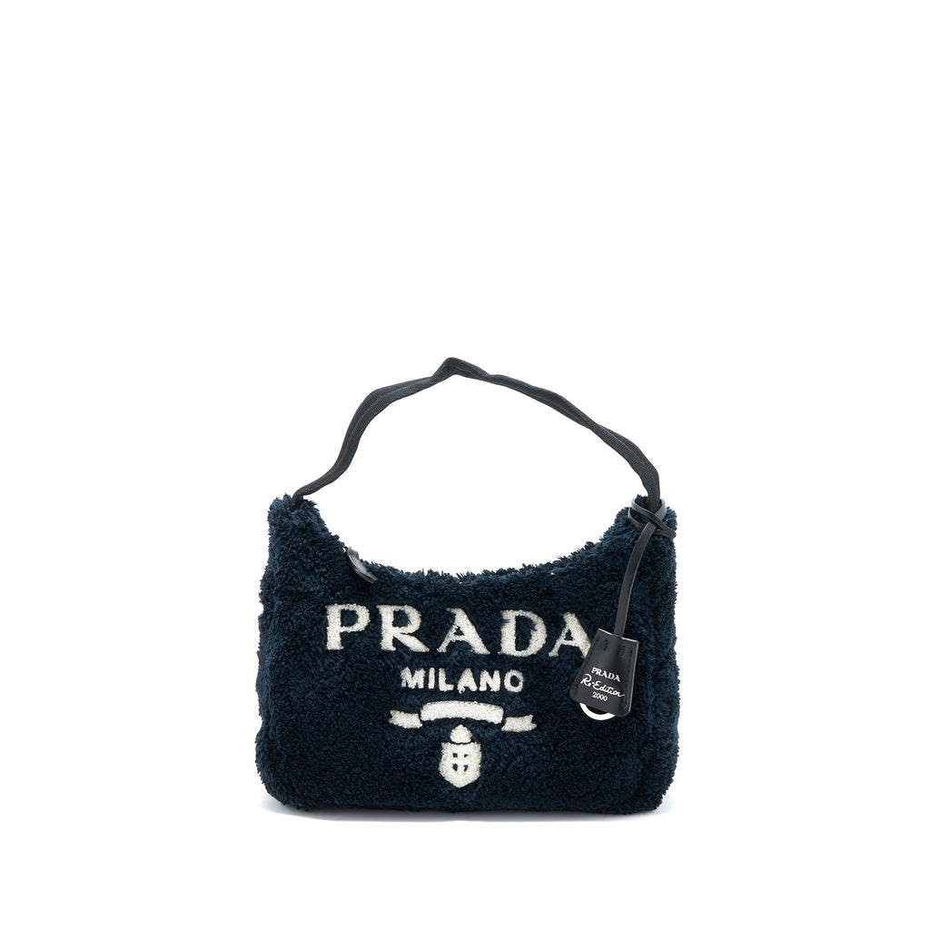 prada-re-edition-terry-mini-bag-fabric-black-white-shw