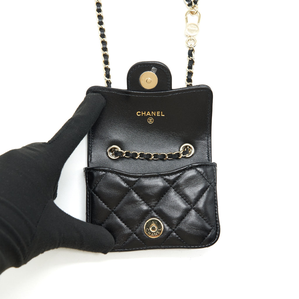 chanel-mini-flap-belt-bag-with-ribbon-lambskin-black-lghw