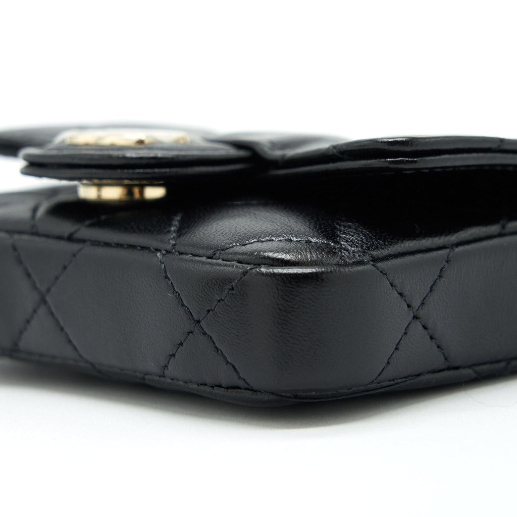 chanel-mini-flap-belt-bag-with-ribbon-lambskin-black-lghw
