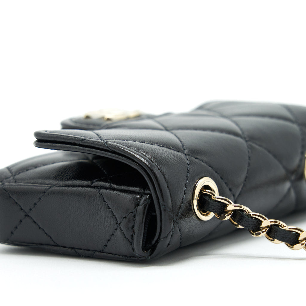 chanel-mini-flap-belt-bag-with-ribbon-lambskin-black-lghw