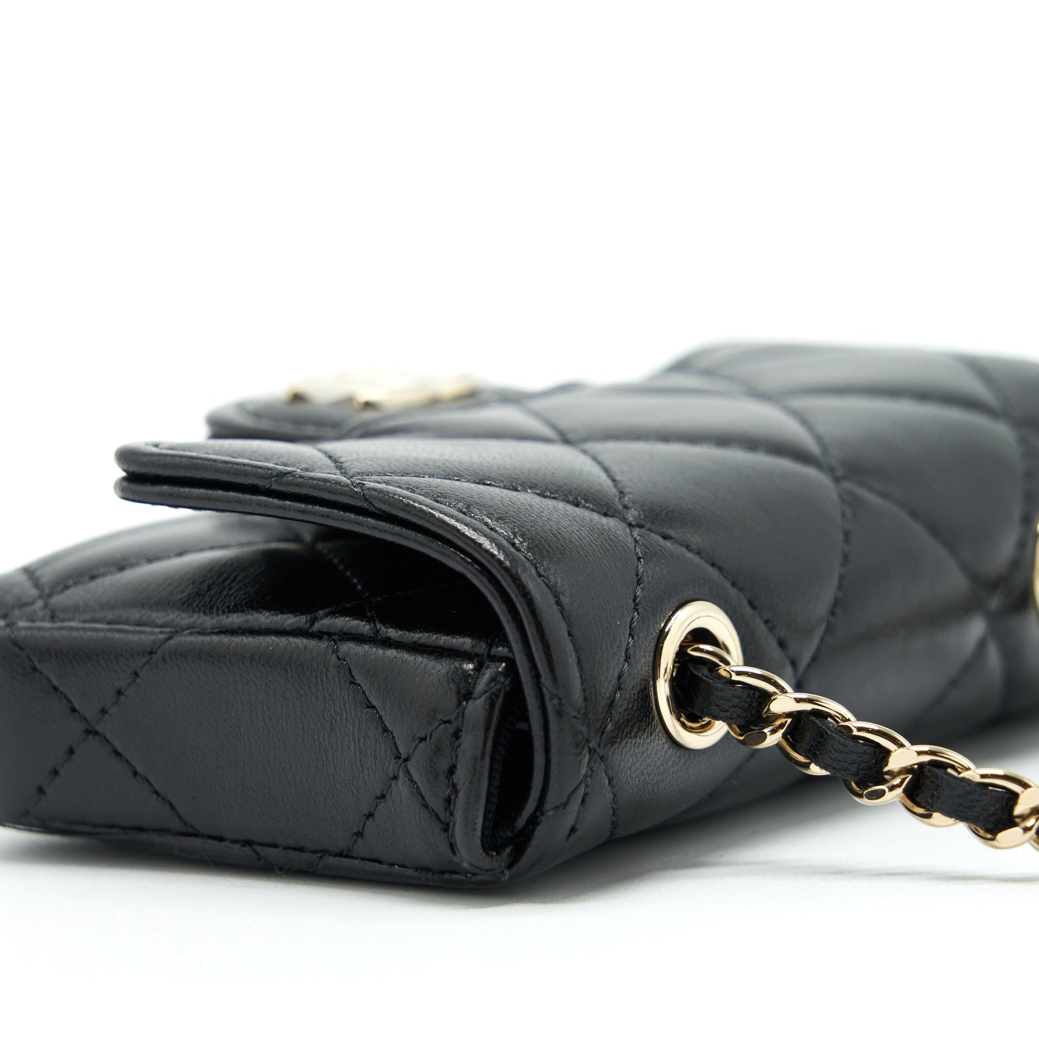 chanel-mini-flap-belt-bag-with-ribbon-lambskin-black-lghw