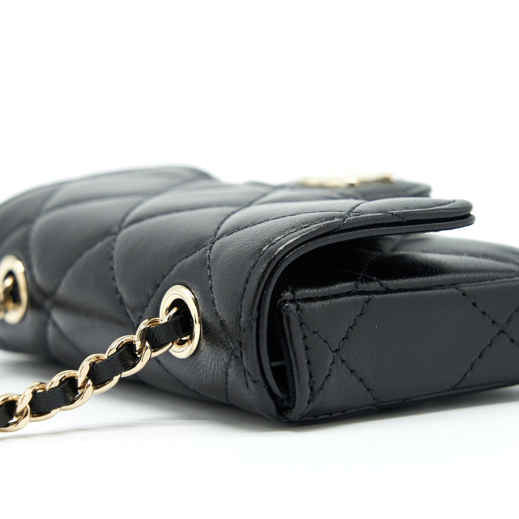chanel-mini-flap-belt-bag-with-ribbon-lambskin-black-lghw