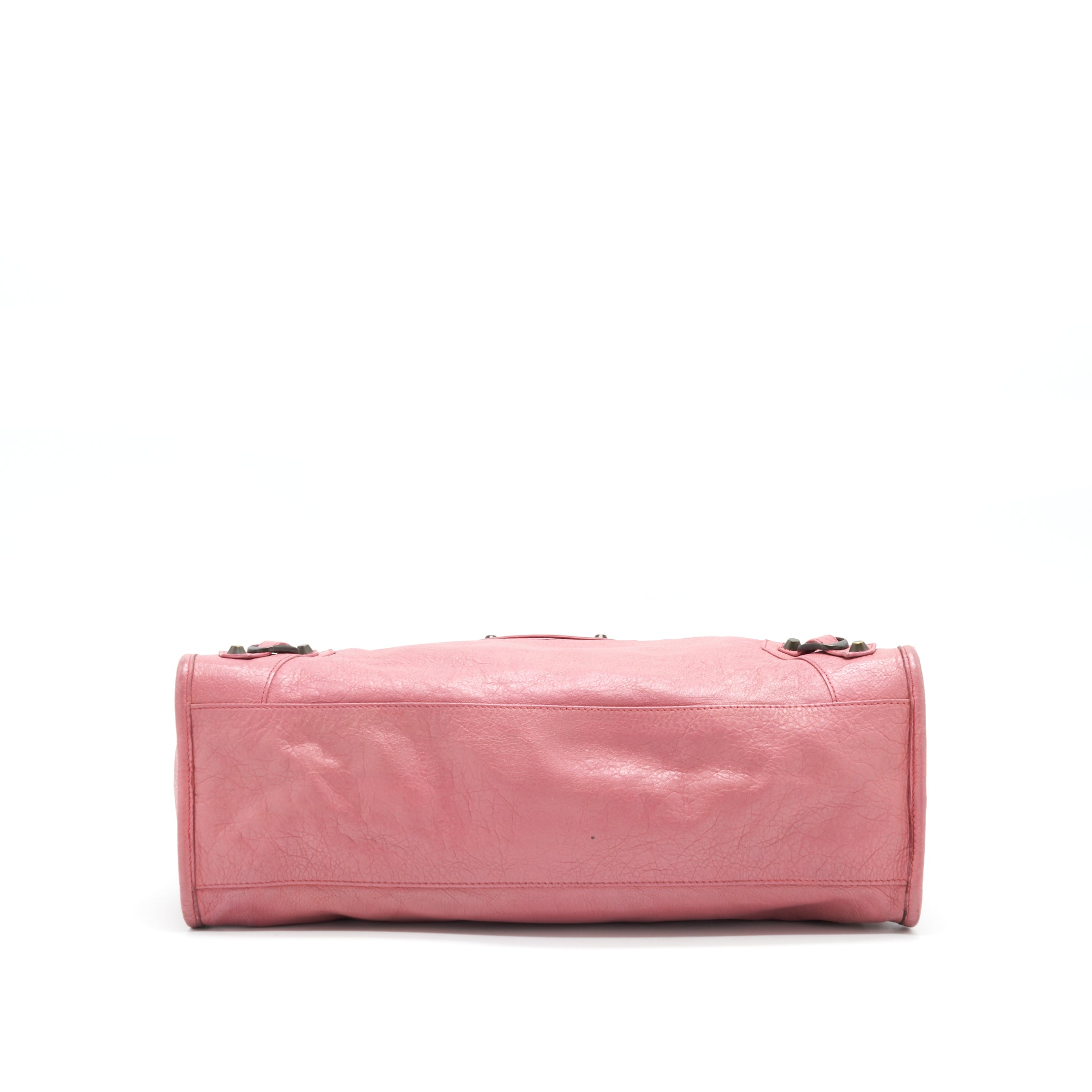 balenciaga-city-bag-in-pink-with-black-hardware