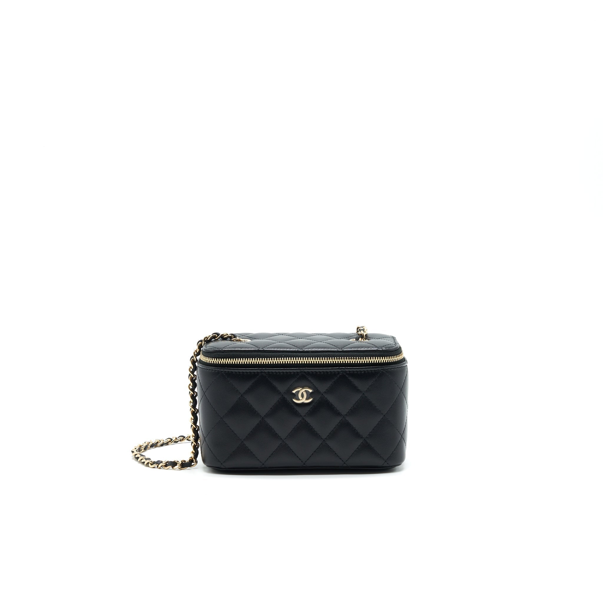 chanel-small-long-vanity-lambskin-black