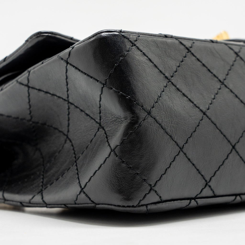 chanel-small-2-55-reissue-double-flap-bag-age-calfskin-black-ghw