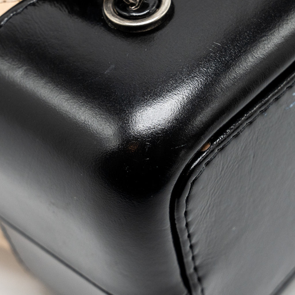 chanel-small-gabrielle-backpack-aged-calfskin-beige-black-multicolour-hardware
