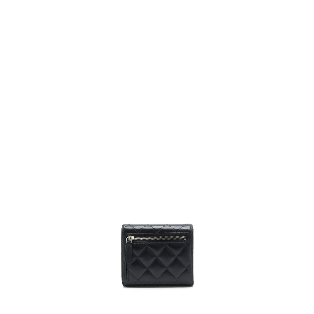 chanel-small-classic-compact-wallet-lambskin-black-shw