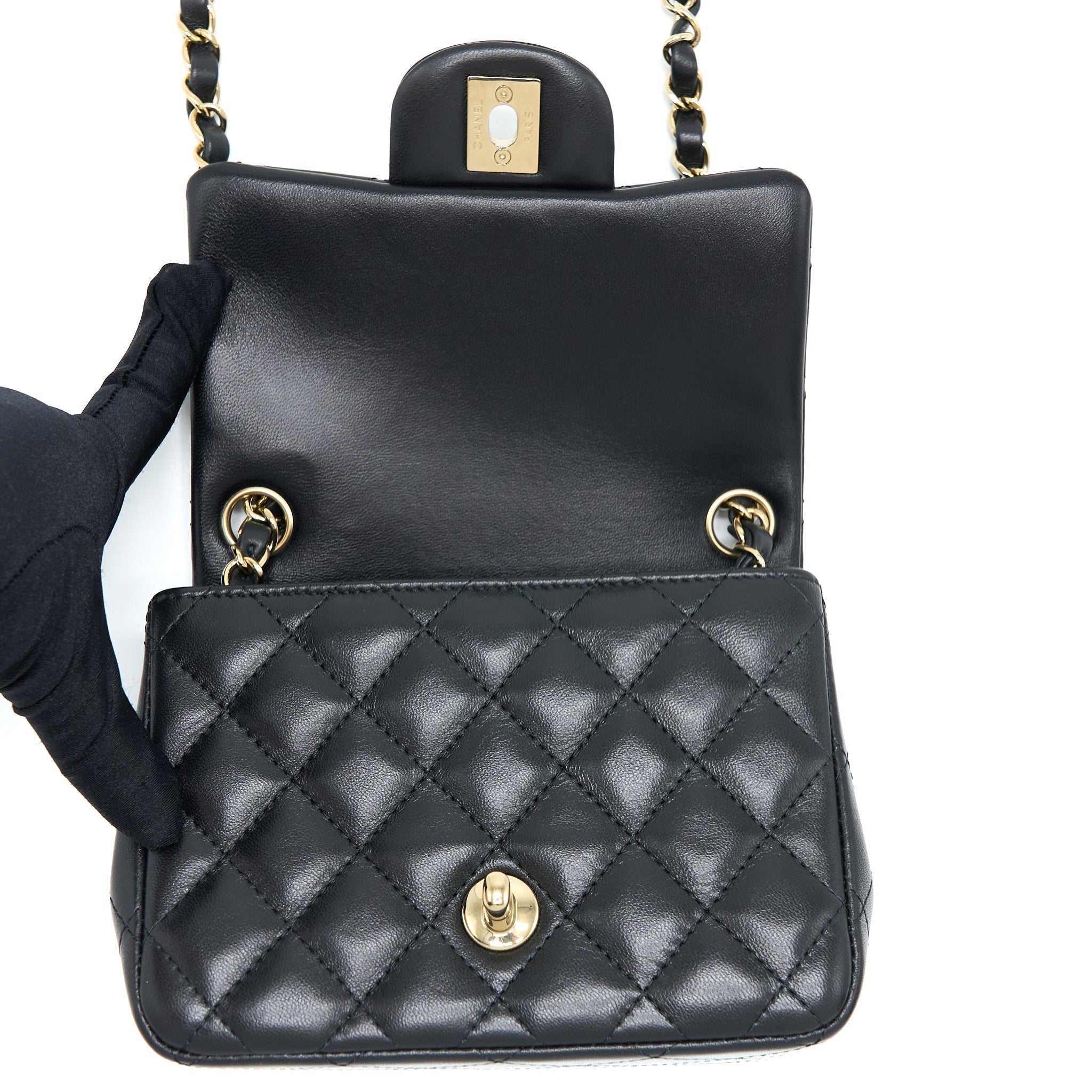 chanel-mini-square-flap-bag-lambskin-black-lghw-microchip-6