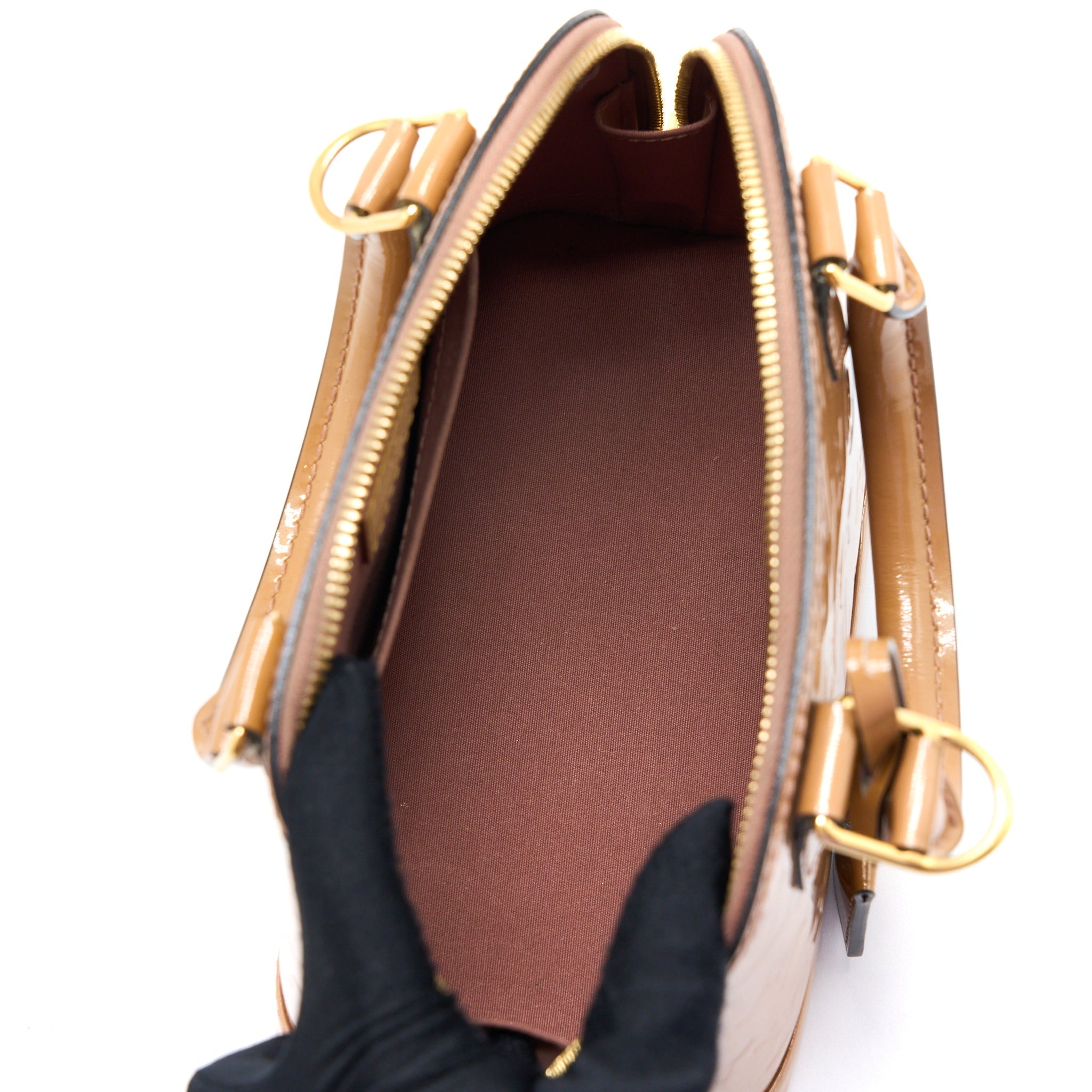 louis-vuitton-alma-bb-patent-dark-beige-ghw