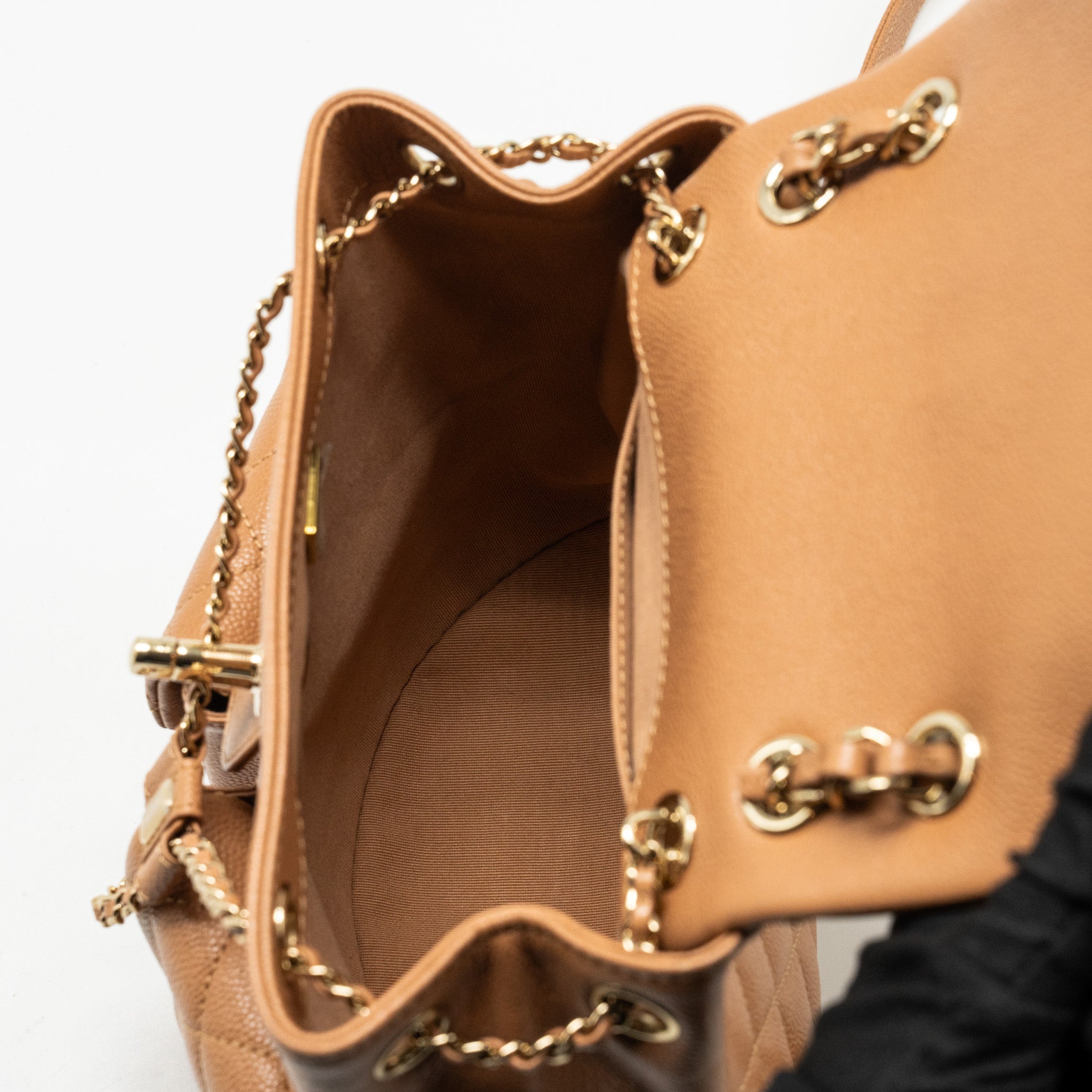 chanel-triple-pack-backpack-caviar-caramel-lghw-microchip