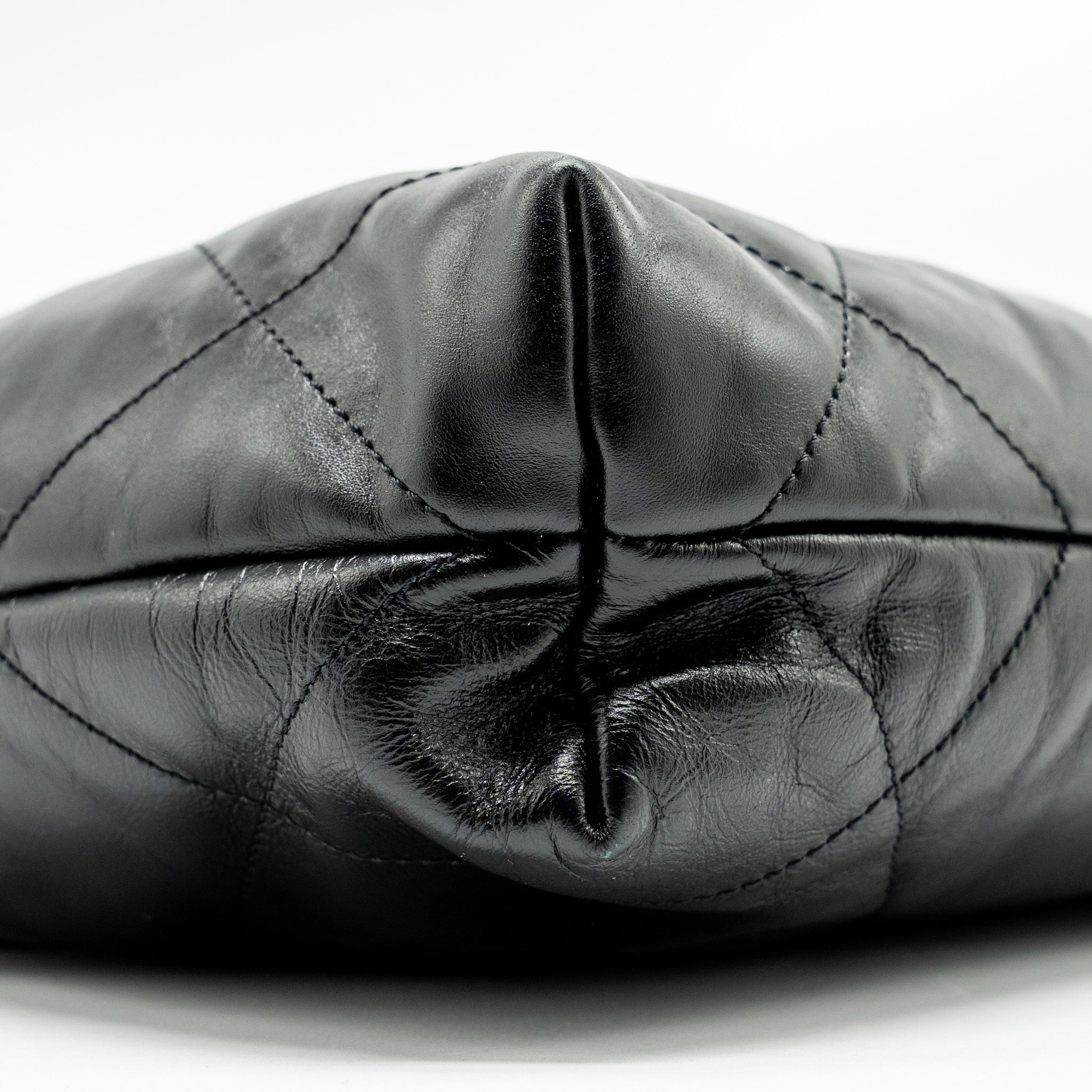 chanel-small-22-bag-shiny-calfskin-black-ghwmicrochip