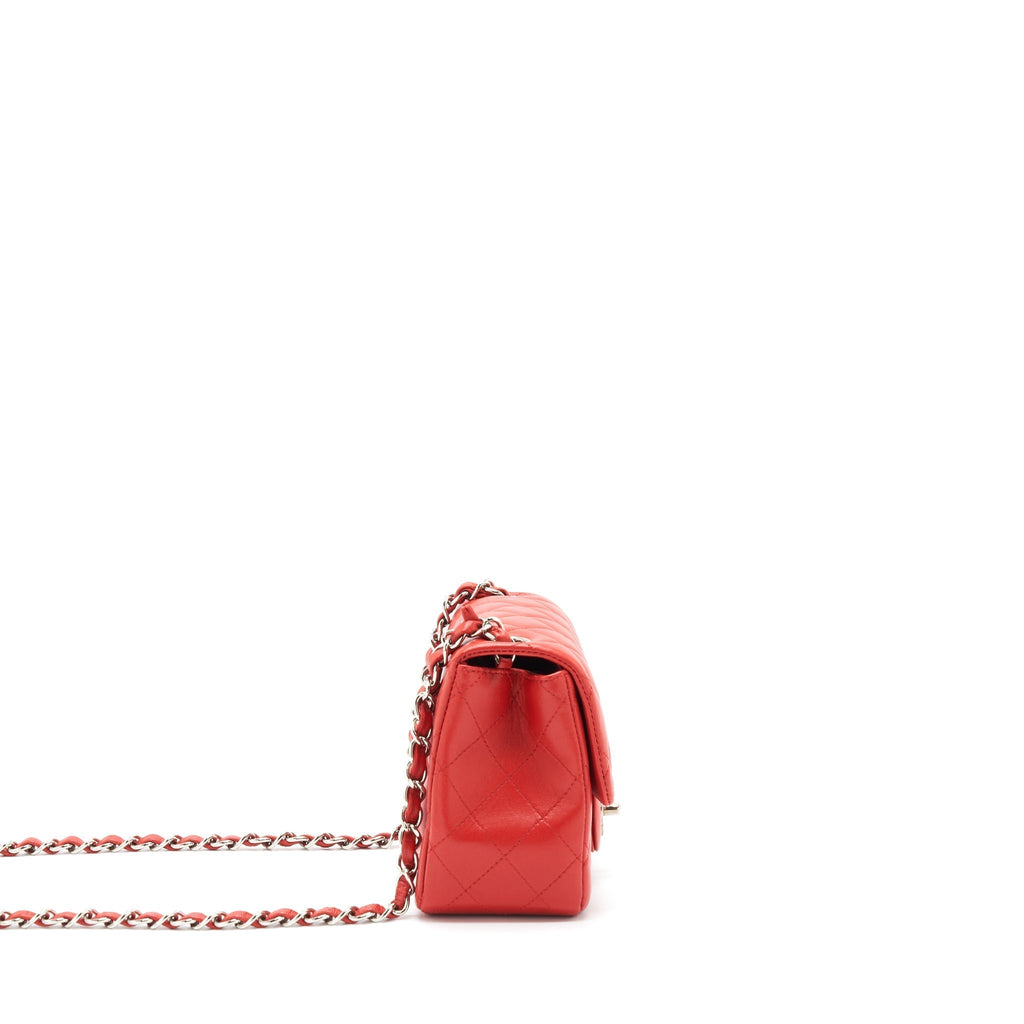 chanel-mini-square-flap-bag-lambskin-red-shw