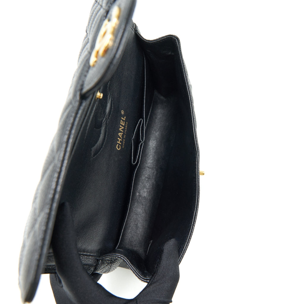 chanel-classic-double-flap-medium-25cm-caviar-black-ghw