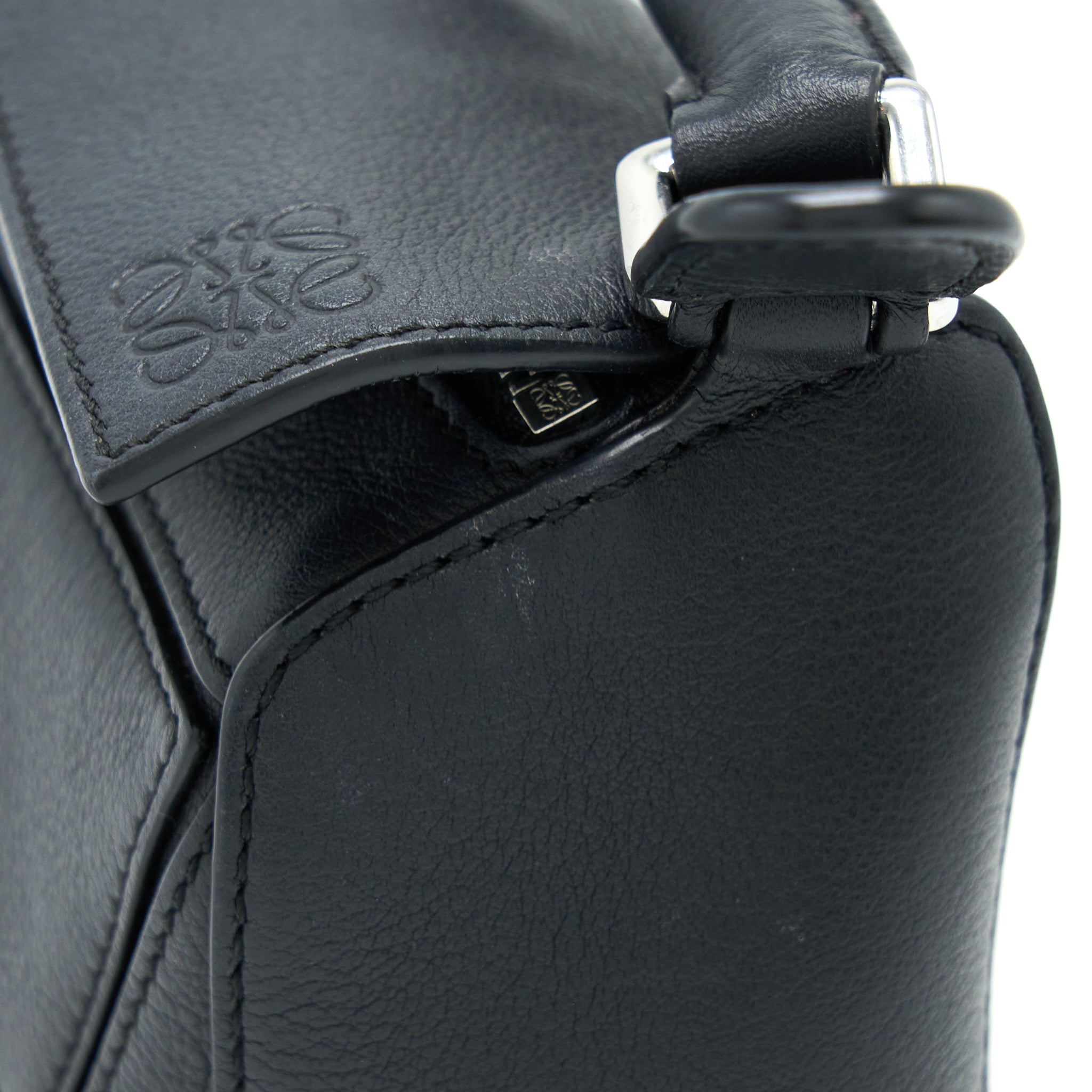 loewe-mini-puzzle-calfskin-black-shw