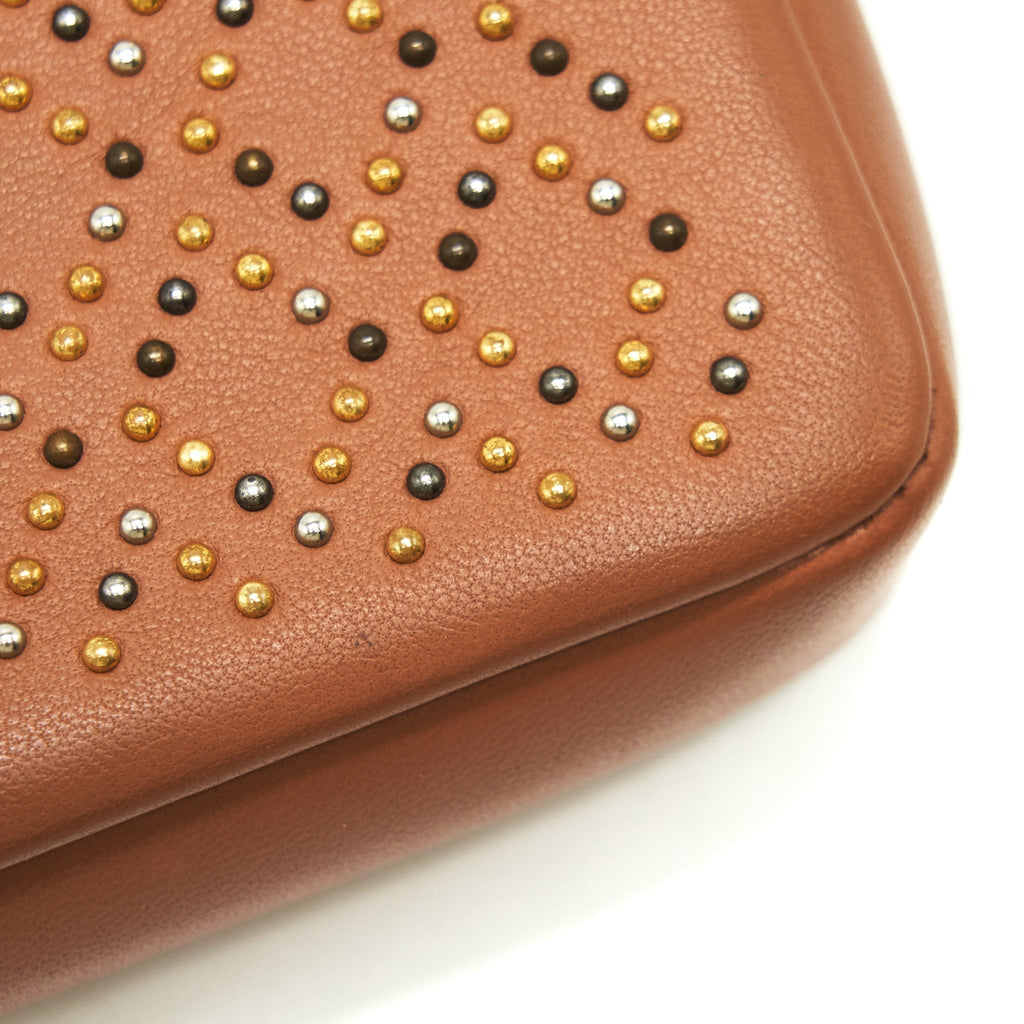 chanel-stud-double-zip-wallet-on-chain-dark-beige