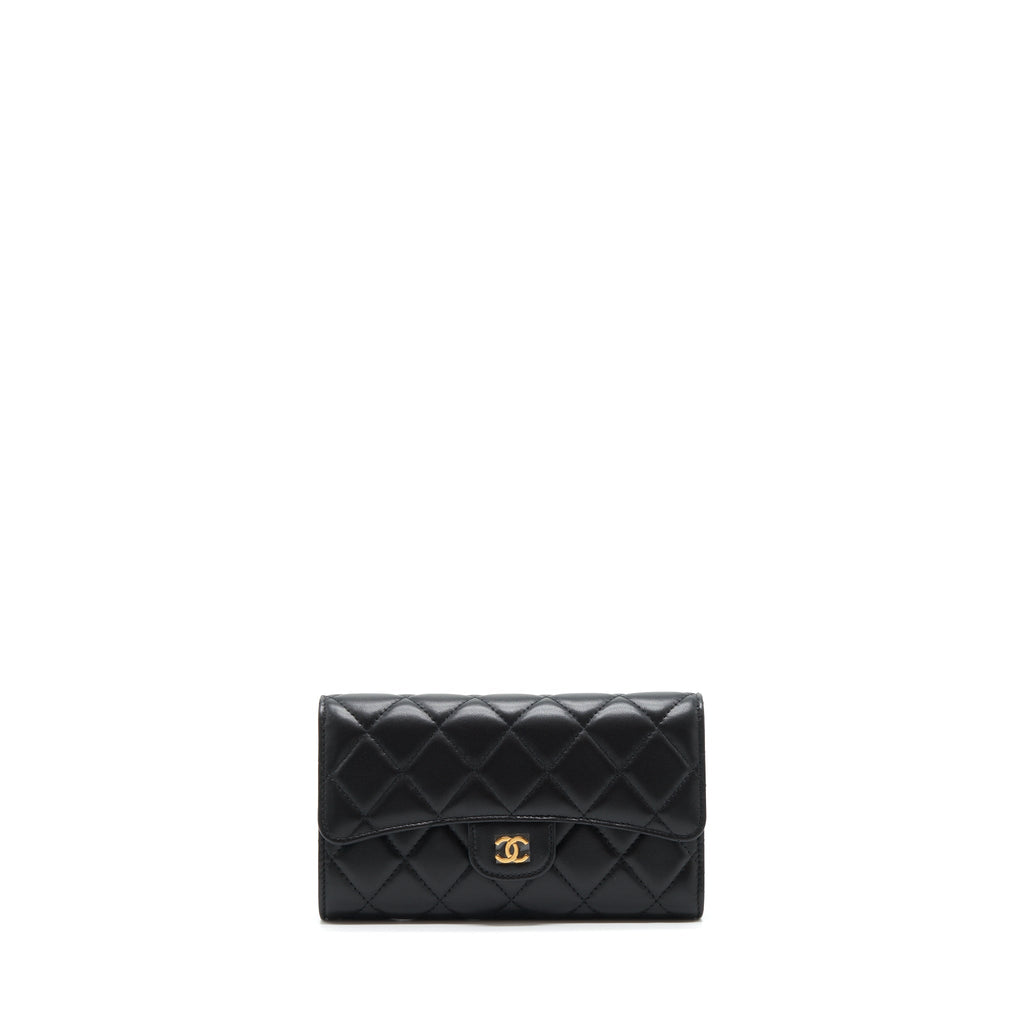 chanel-classic-long-wallet-lambskin-black-with-ghw
