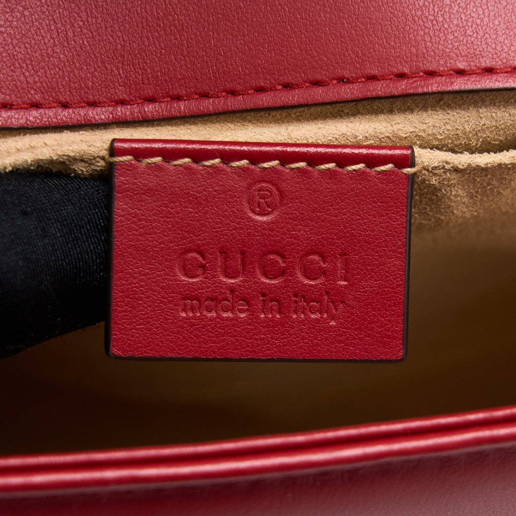 gucci-mini-marmont-calfskin-red-ghw