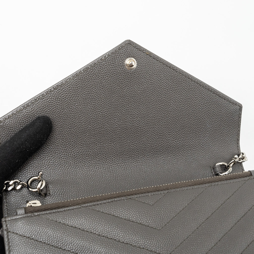 saint-laurent-ysl-envelop-chain-bag-calfskin-grey-shw
